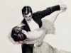 That moment in a tango--the briefest of moments when the dancers halt in a position of amplitude...savour the moment. There it is...there it all is :: \'Elegence\' :: Ferdinand Reznicek\'s The Blue Waltz