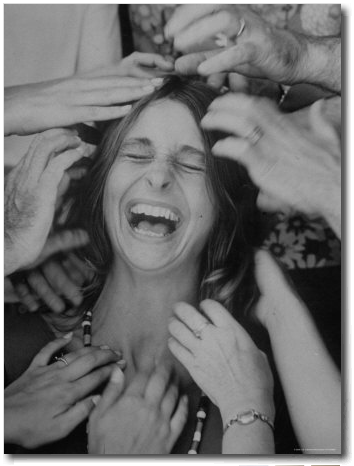 First a smile ~ Then a laugh