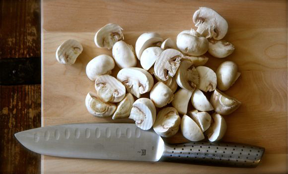 You can’t make an omelette without chopping a few mushrooms